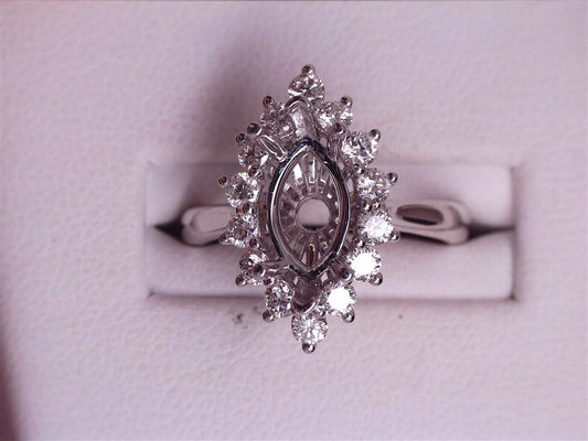 Diamond Semi-Mount Ring