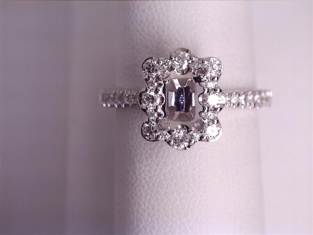 Diamond Semi-Mount Ring