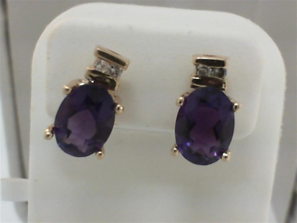 Colored Stone Earring