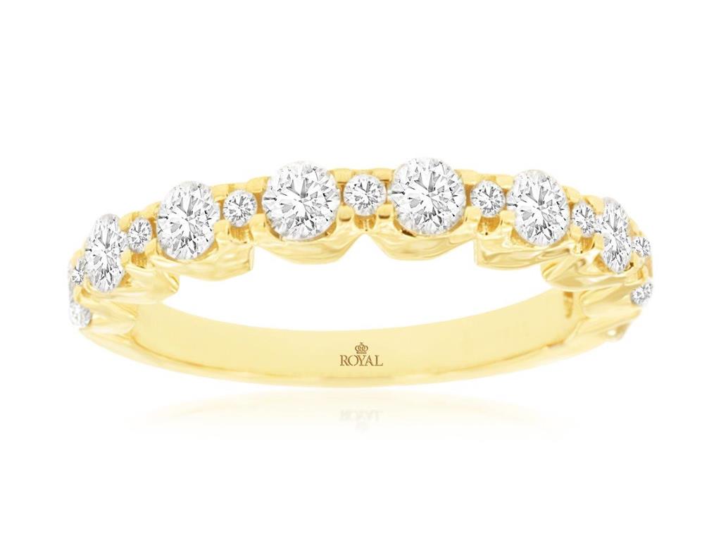 Diamond Wedding Bands  -  Women'