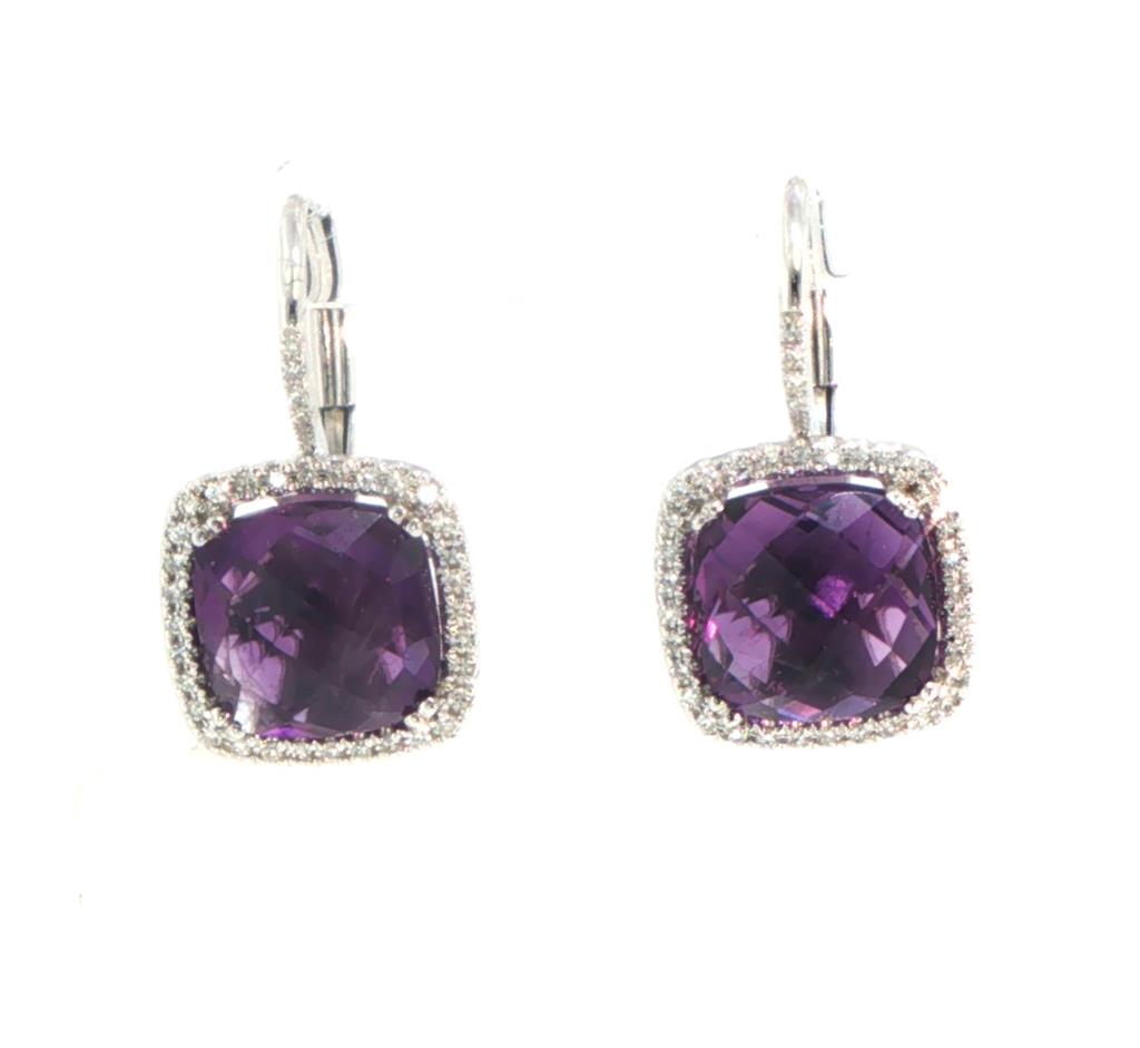 Colored Stone Earring
