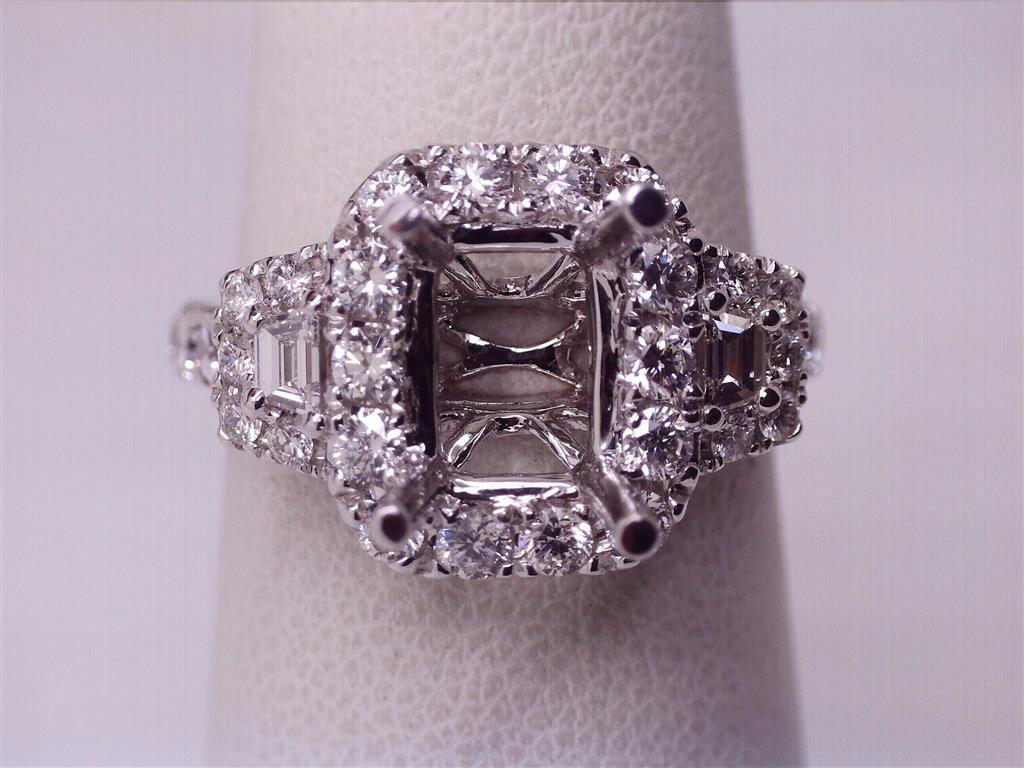 Diamond Semi-Mount Ring