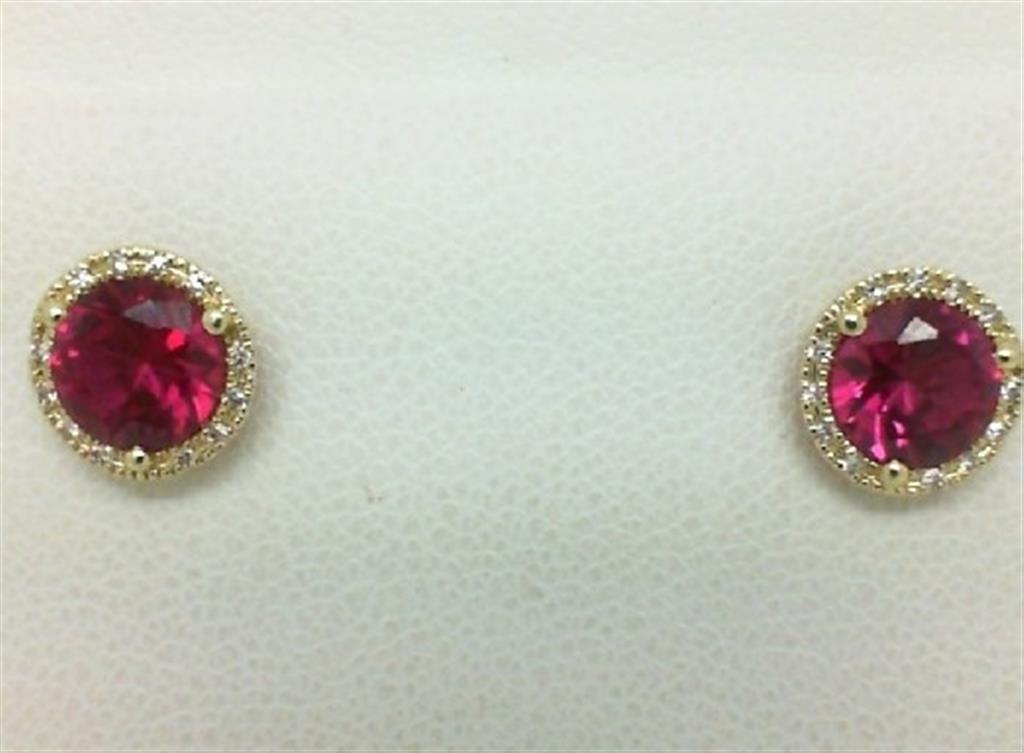 Colored Stone Earring