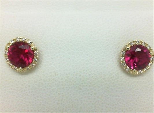 Colored Stone Earring