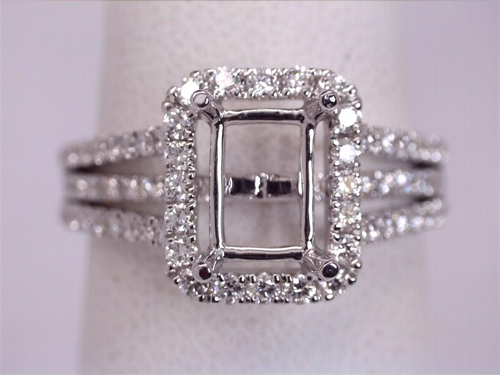 Diamond Semi-Mount Ring