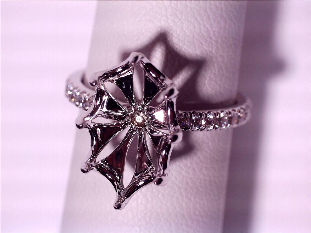 Diamond Semi-Mount Ring