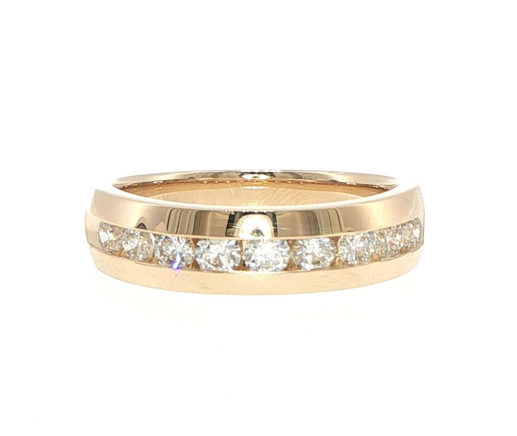 Diamond Wedding Bands  -  Men'
