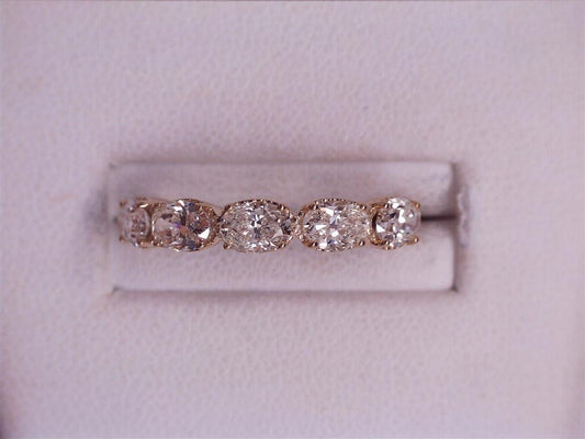 Diamond Wedding Bands  -  Women'