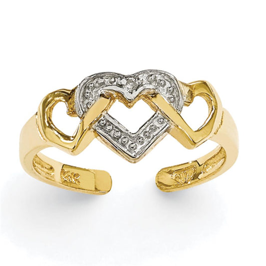 Gold Fashion Rings  -  Women'