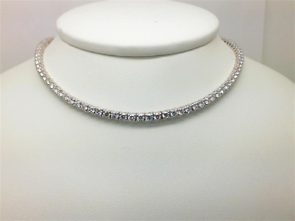 Lab Grown Diamond Tennis Necklace