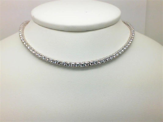 Lab Grown Diamond Tennis Necklace