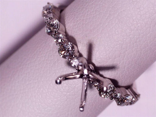 Diamond Semi-Mount Ring