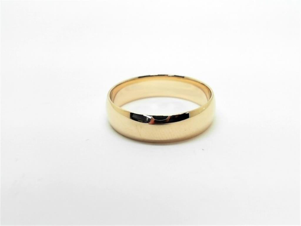 Gold Wedding Bands  -  Men'