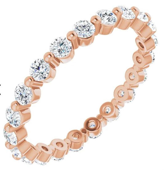 Diamond Wedding Bands  -  Women'