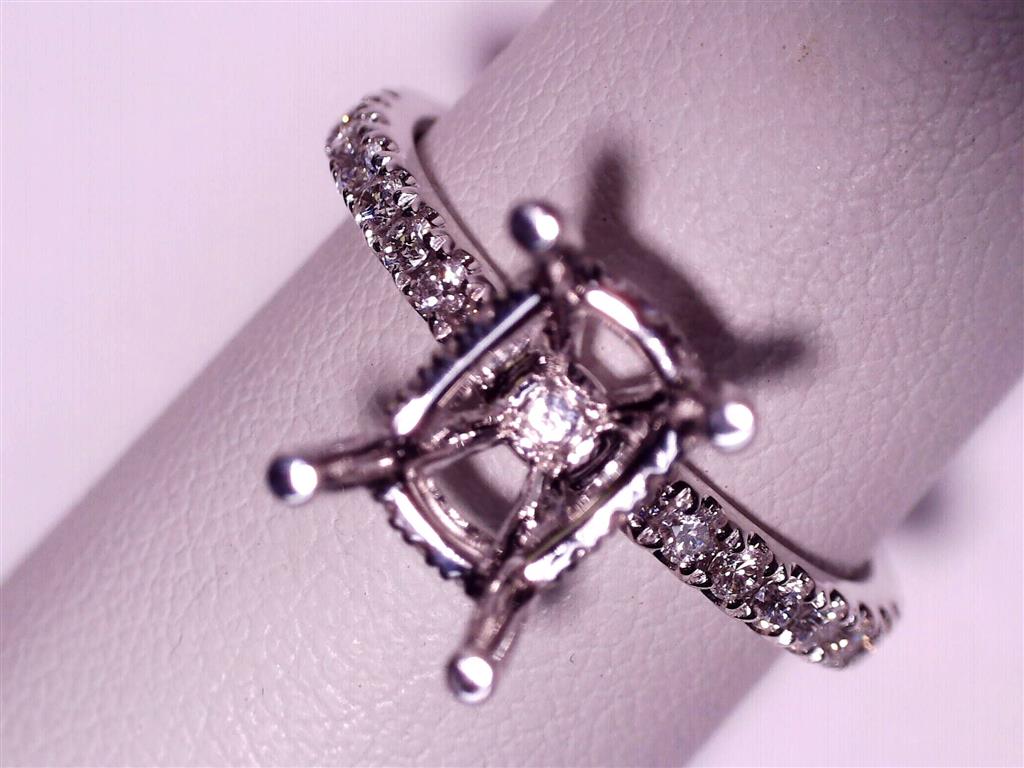 Diamond Semi-Mount Ring