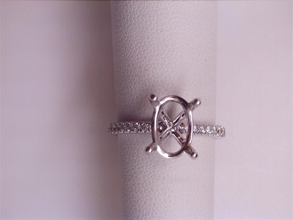 Diamond Semi-Mount Ring