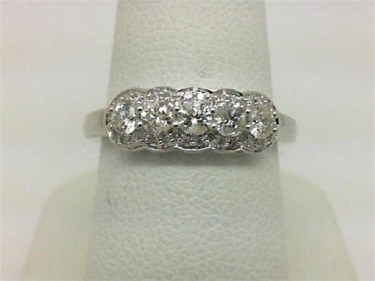 Diamond Wedding Bands  -  Women'