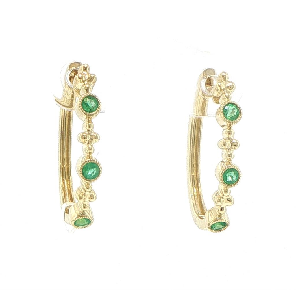 Colored Stone Earring
