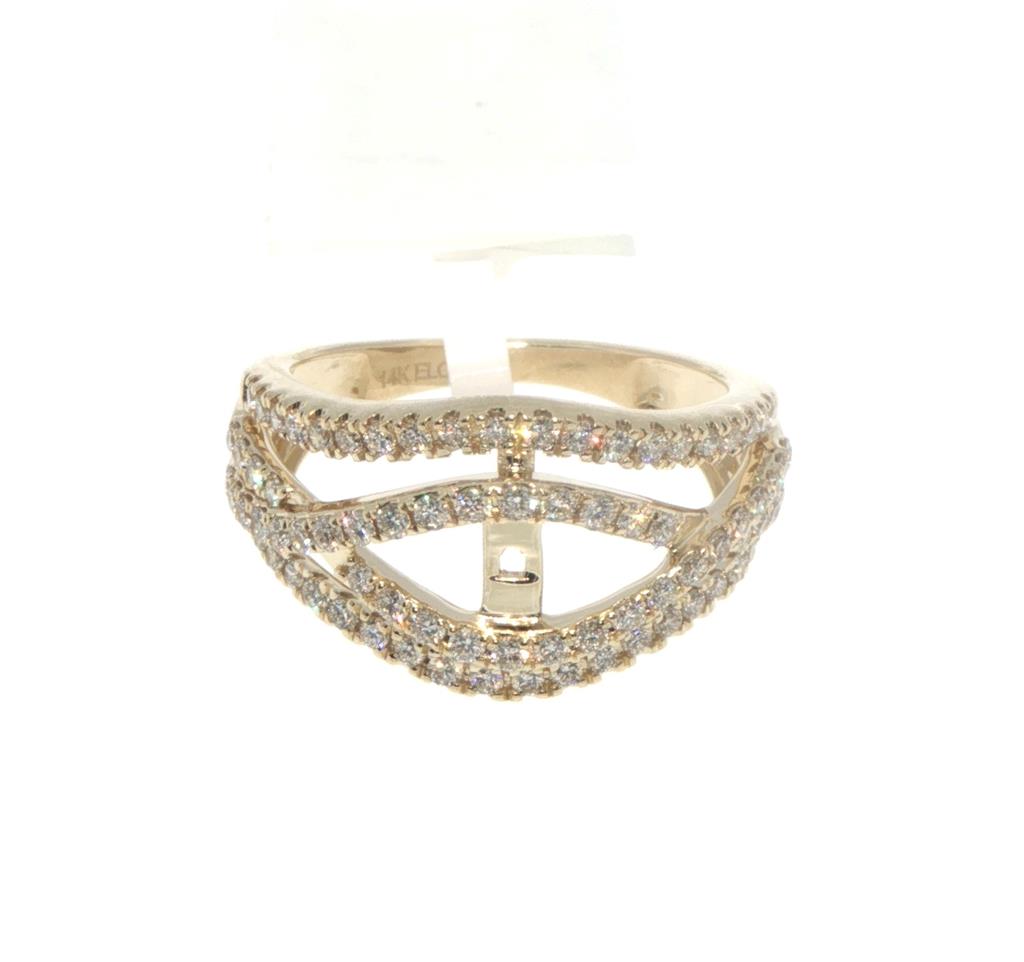 Diamond Semi-Mount Ring