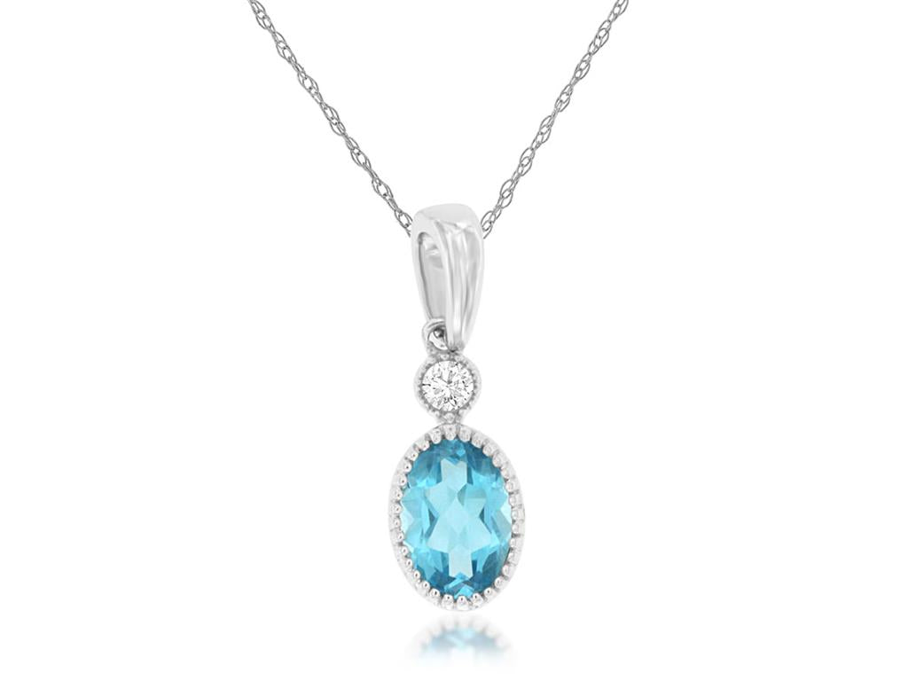 Colored Stone Pendant