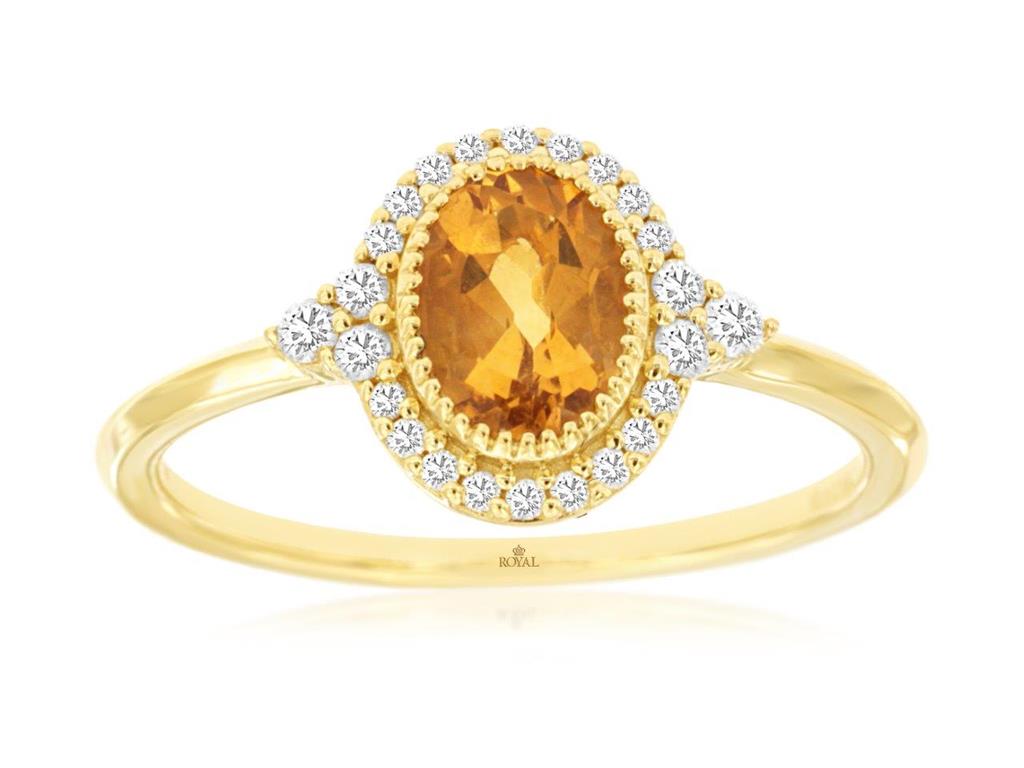 Colored Stone Rings  -  Women'