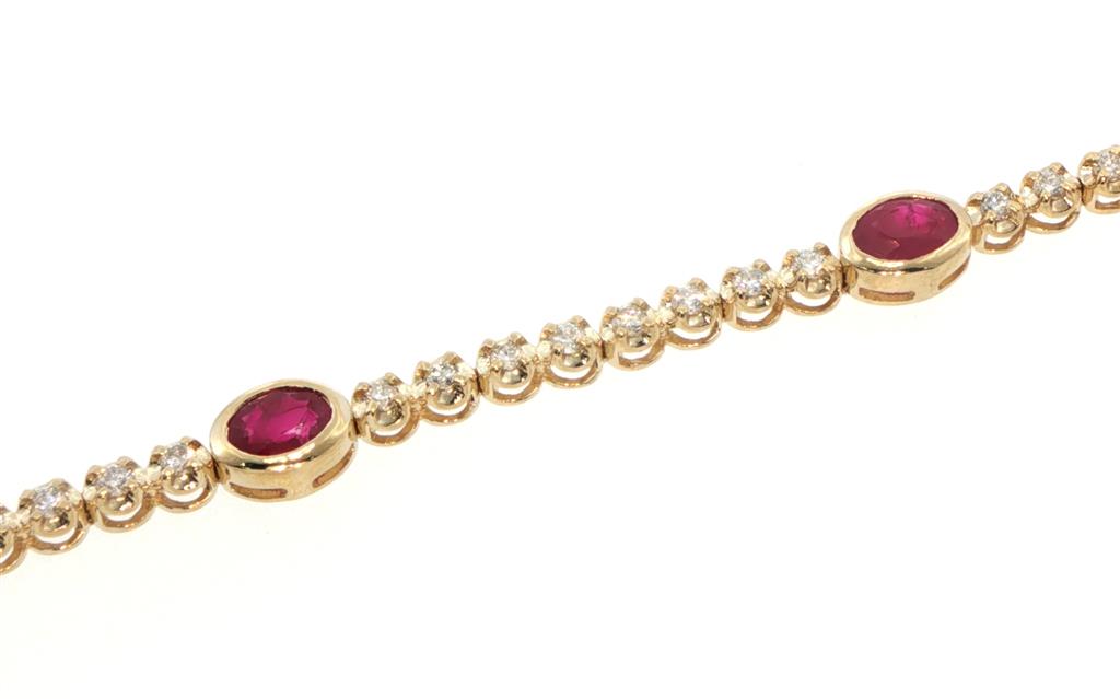 Colored Stone Bracelet
