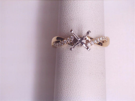 Diamond Semi-Mount Ring