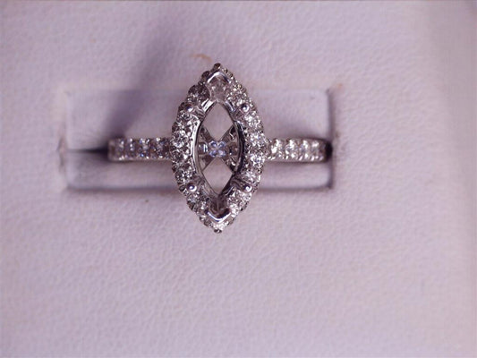 Diamond Semi-Mount Ring