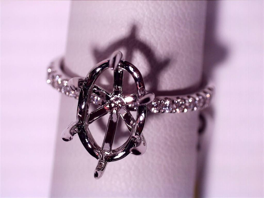 Diamond Semi-Mount Ring