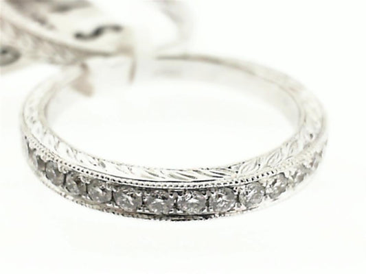 Diamond Wedding Bands  -  Women'