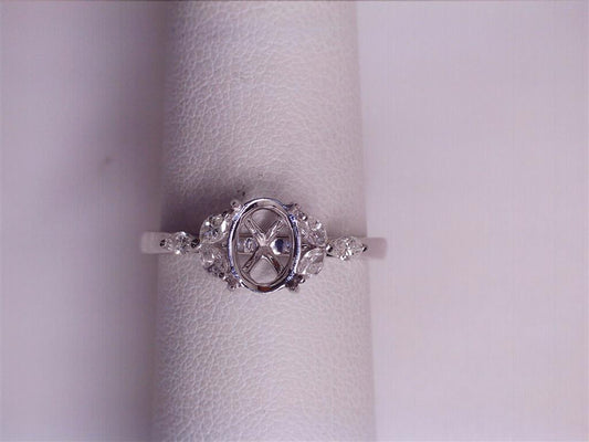 Diamond Semi-Mount Ring