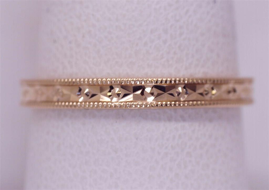 Gold Wedding Bands  -  Women'
