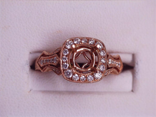 Diamond Semi-Mount Ring