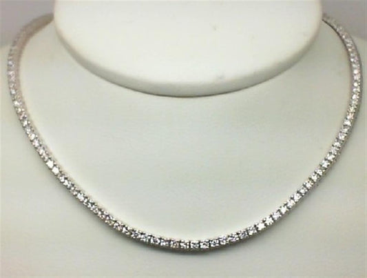 Lab Grown Diamond Tennis Necklace