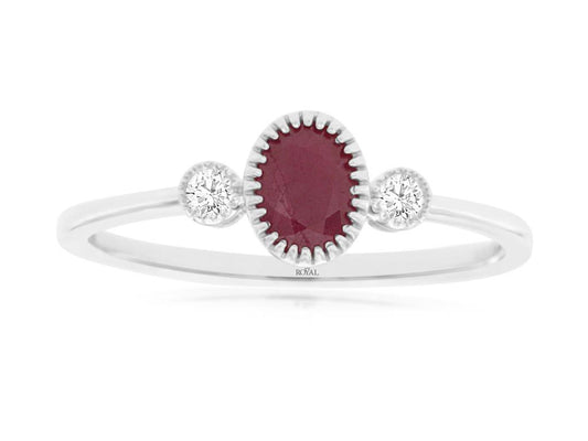 Colored Stone Rings  -  Women'