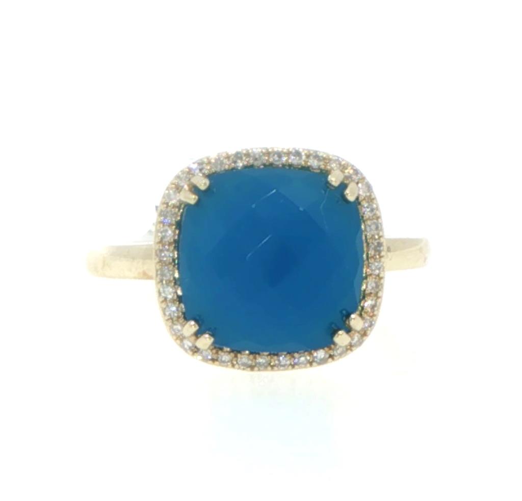 Colored Stone Rings  -  Women'