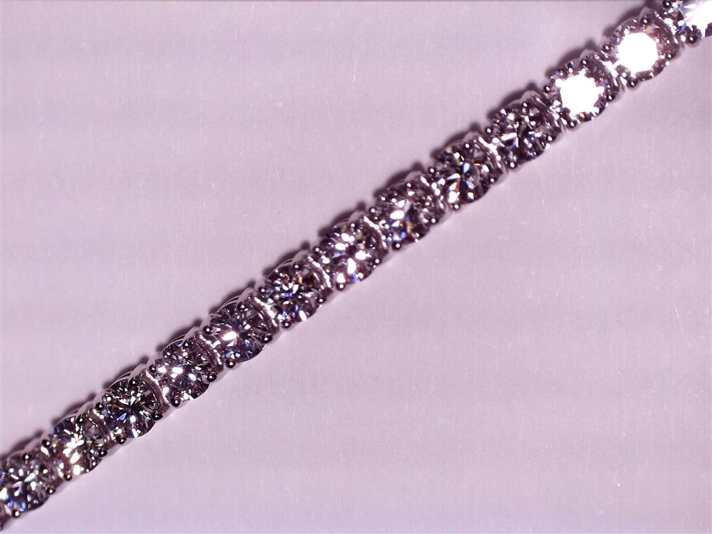 Lab Grown Diamond Tennis Bracelet