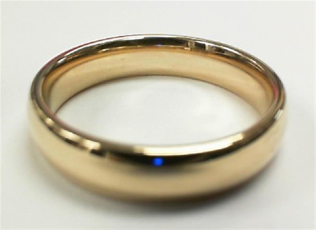 Gold Wedding Bands  -  Women'