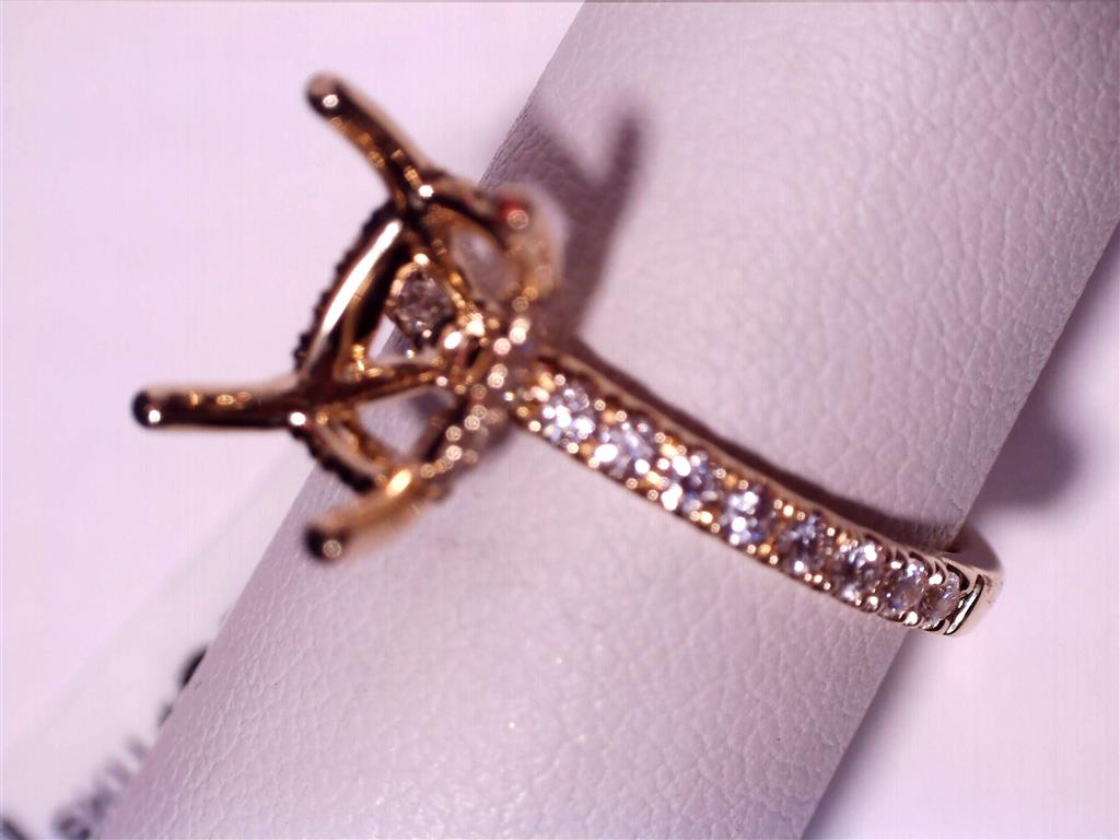 Diamond Semi-Mount Ring