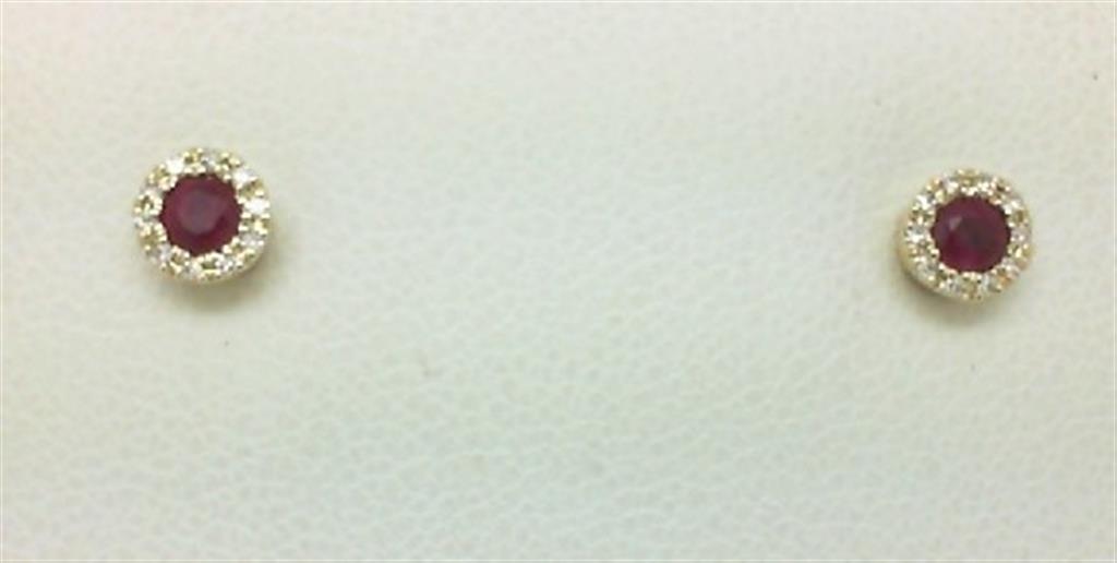 Colored Stone Earring