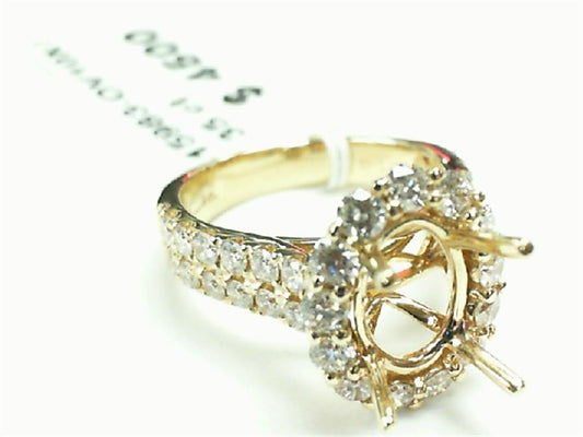 Diamond Semi-Mount Ring