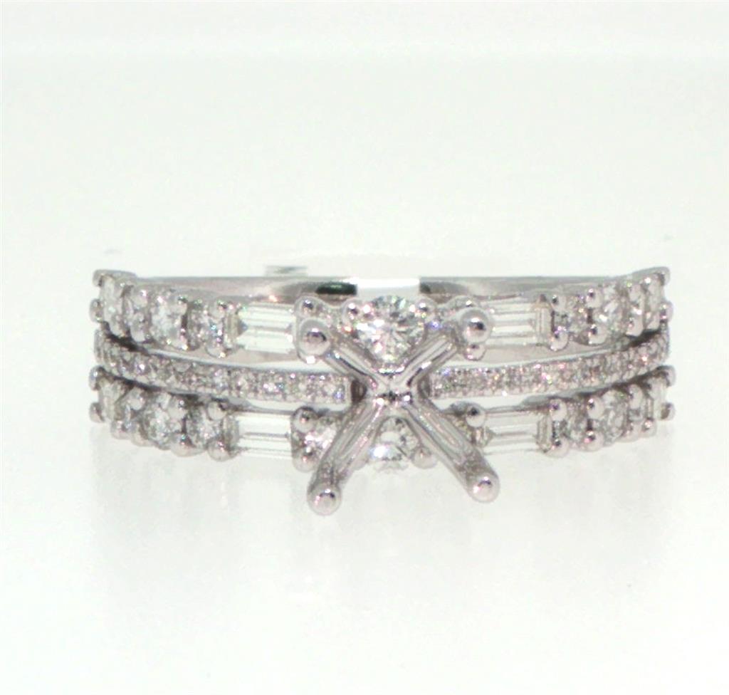 Diamond Semi-Mount Ring