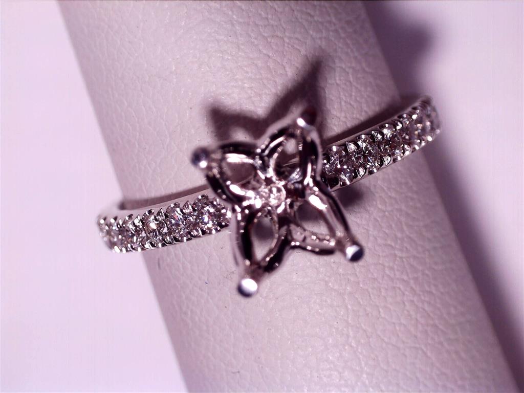 Diamond Semi-Mount Ring