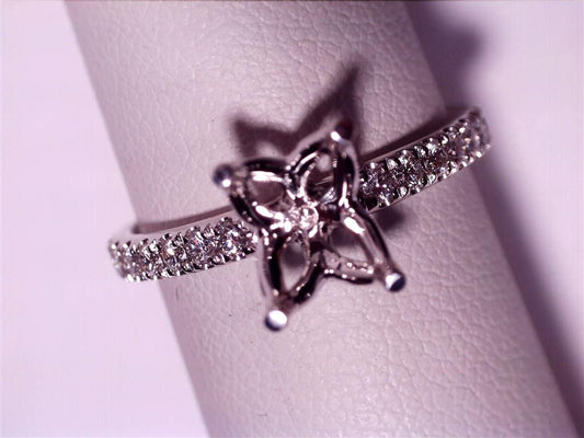 Diamond Semi-Mount Ring