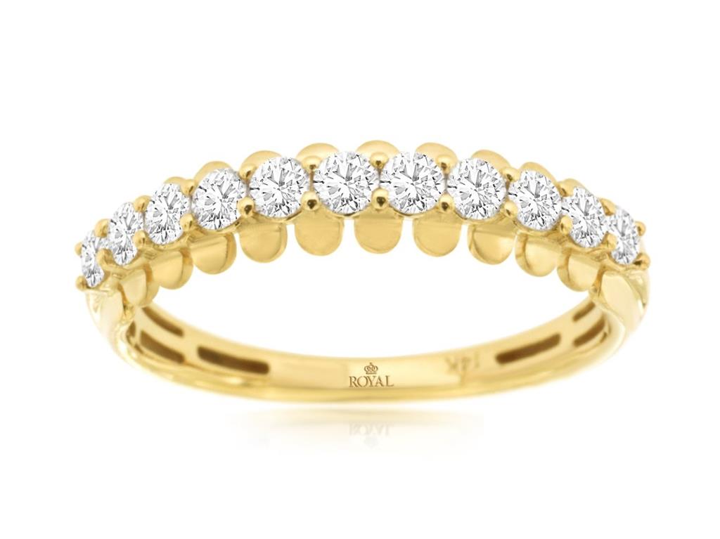Diamond Wedding Bands  -  Women'