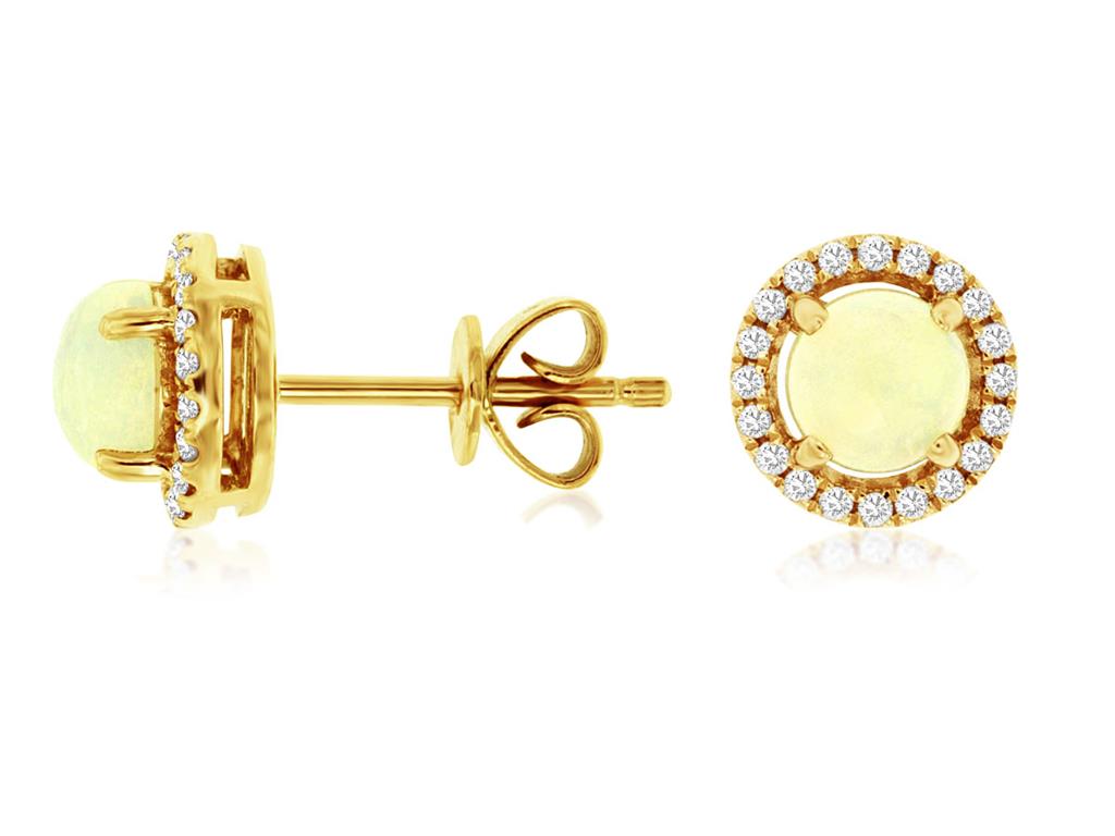 Colored Stone Earring