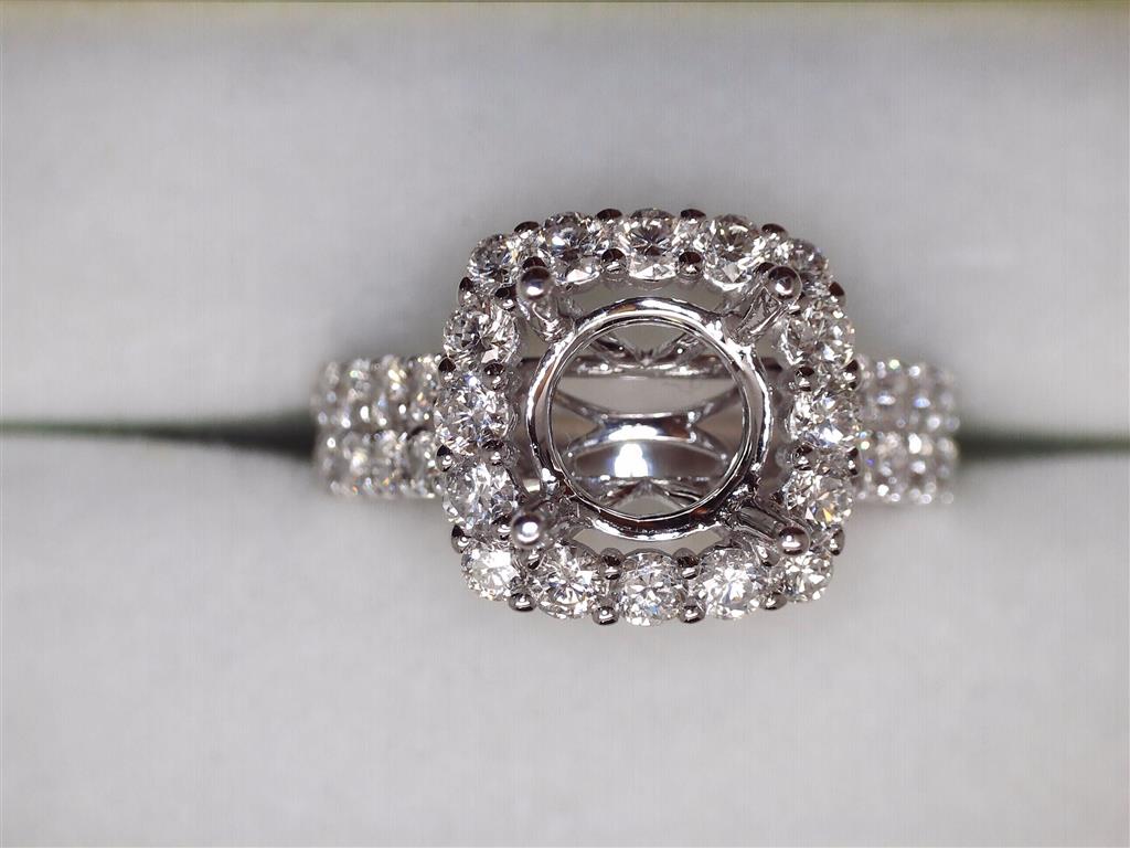 Diamond Semi-Mount Ring