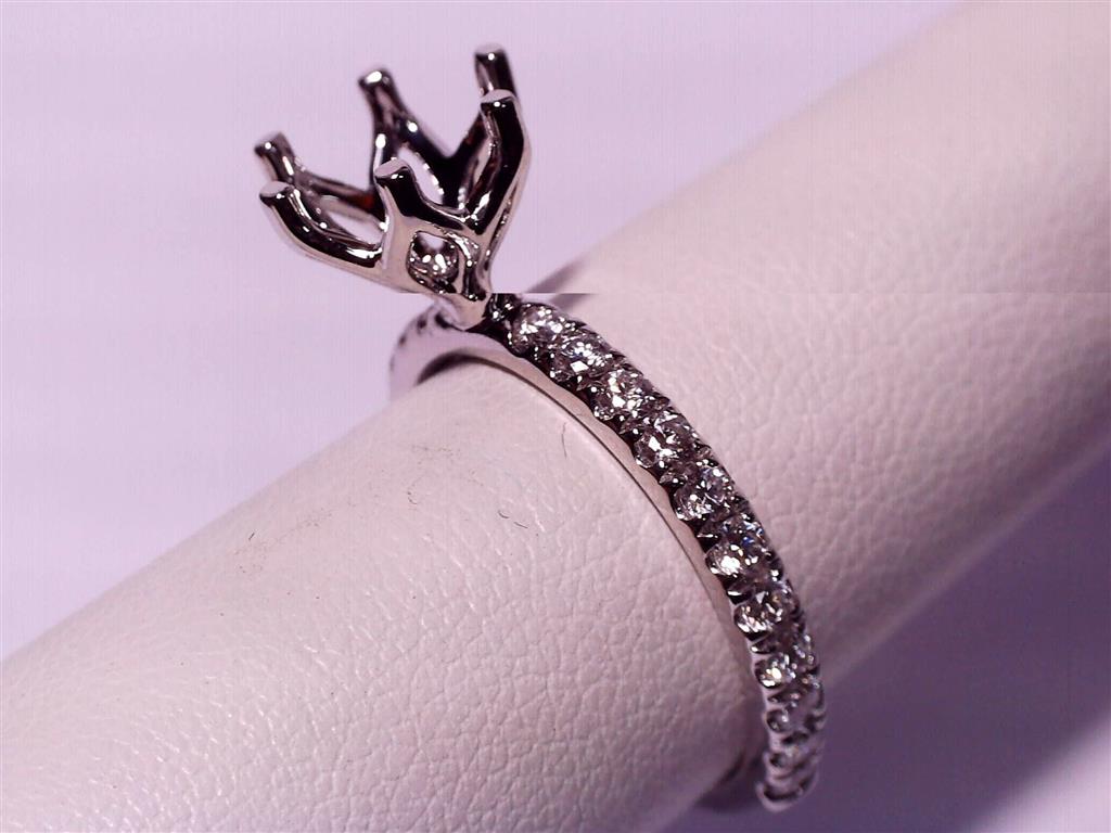 Diamond Semi-Mount Ring