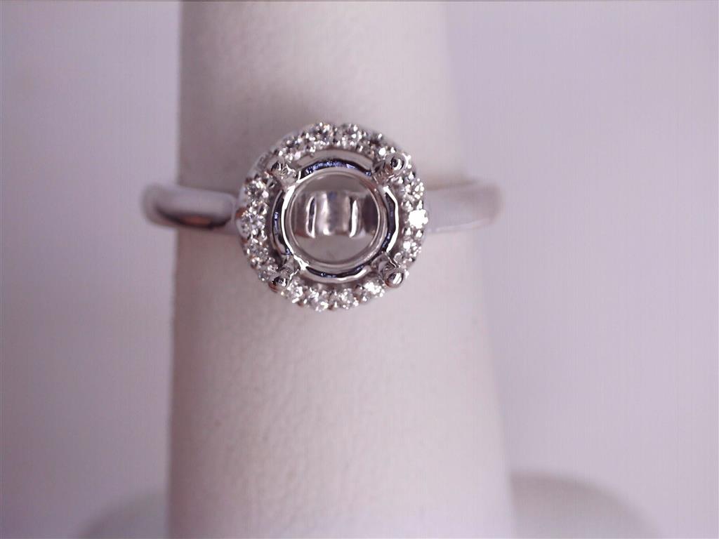 Diamond Semi-Mount Ring