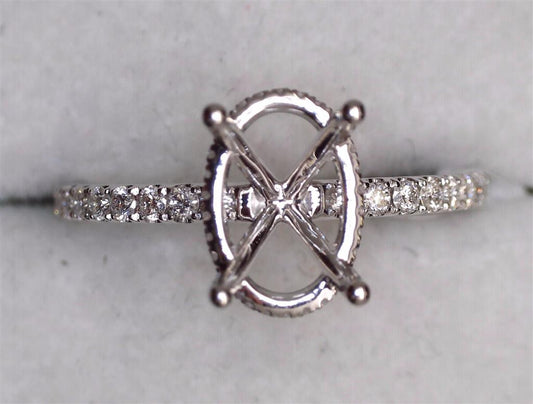 Diamond Semi-Mount Ring